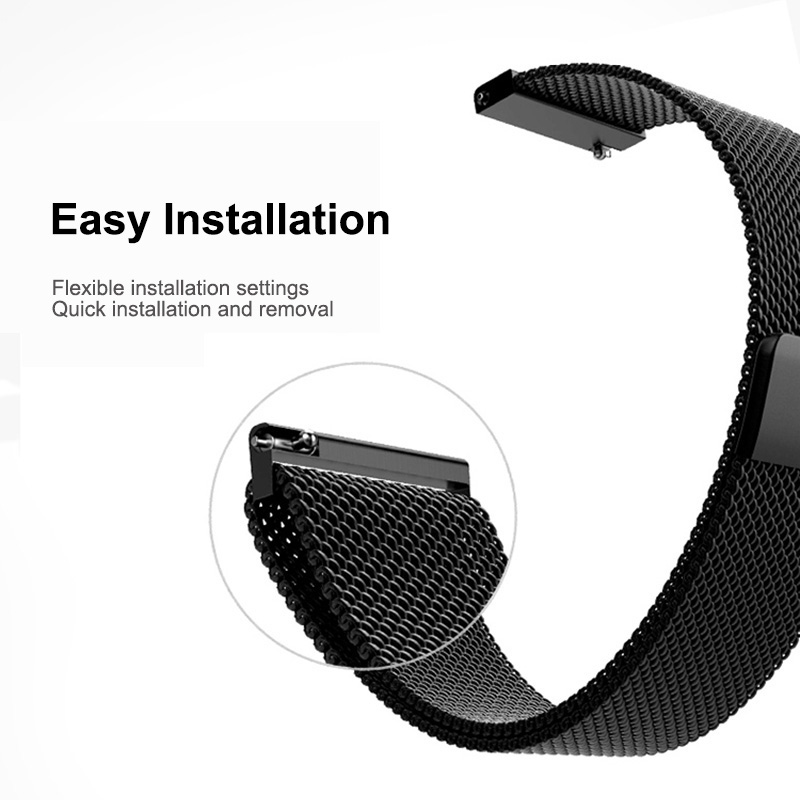 삼성 갤럭시 시계 5 프로/7/6/5/4/액티브 2 4 - Milanese Loop Magnetic 리뷰 및 가격