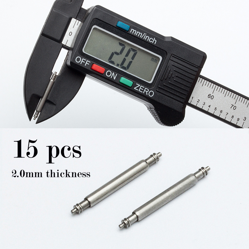15pcs 시계 밴드 핀 2.0mm 직경 스트랩 스프링 - Spring Bar Tool Set 리뷰 및 가격