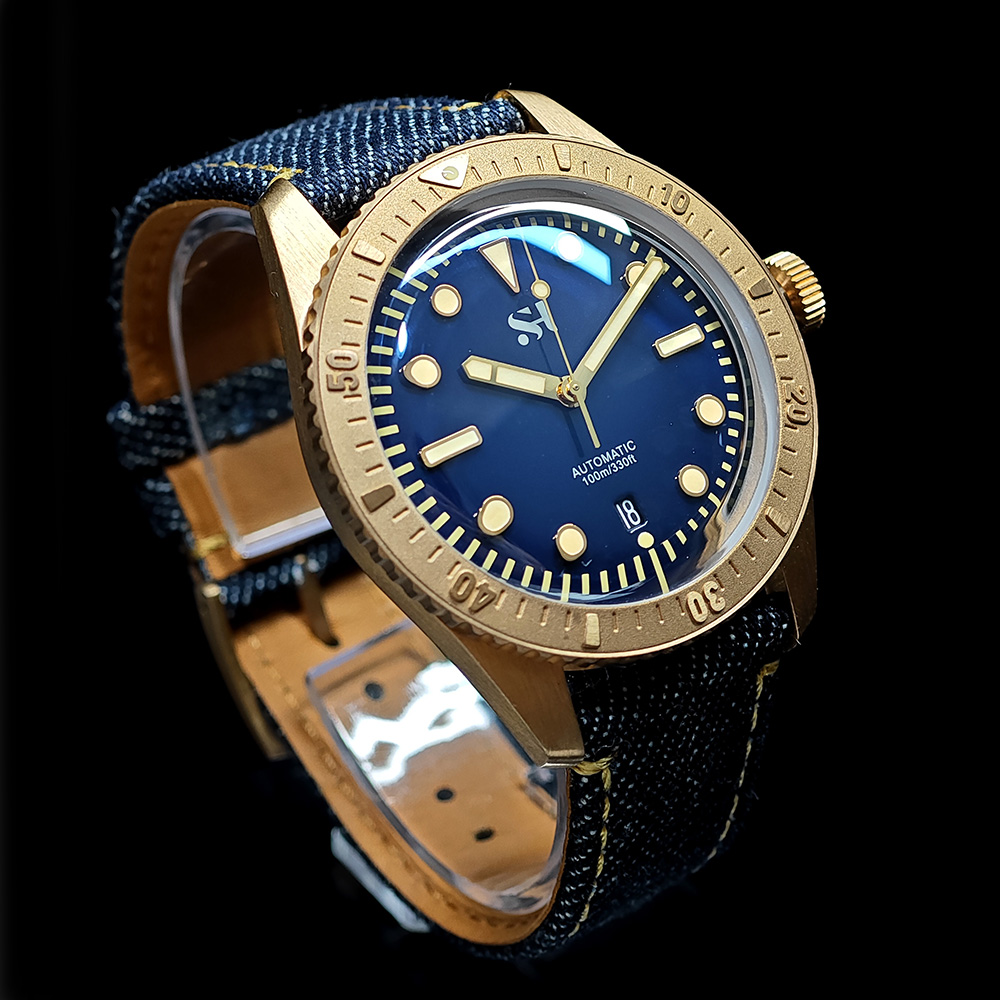 청동 남성용 기계식 손목시계, 시걸 PT5000 무브먼 - Canvas Strap Watch 리뷰 및 가격