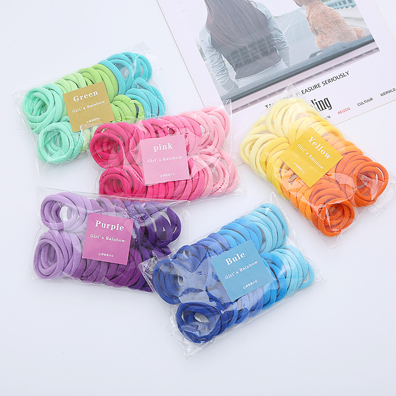 50 개/대 여자 여자 기본 헤어 밴드 4cm 간단한  - Silicone Band Women 리뷰 및 가격