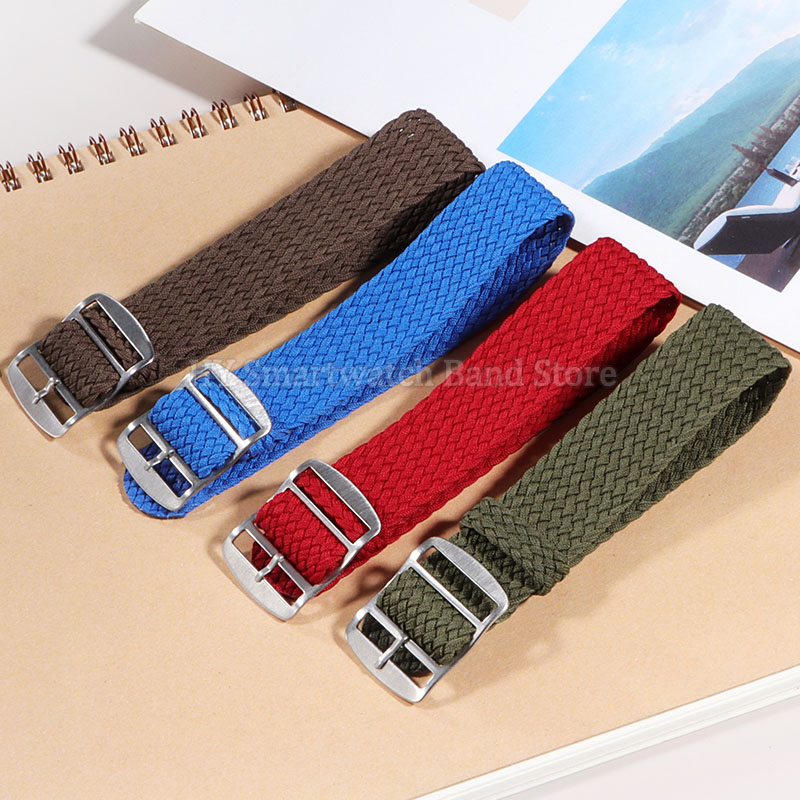 14mm 16mm 18mm 20mm 22mm 우븐 나일 - Perlon Strap Woven 리뷰 및 가격