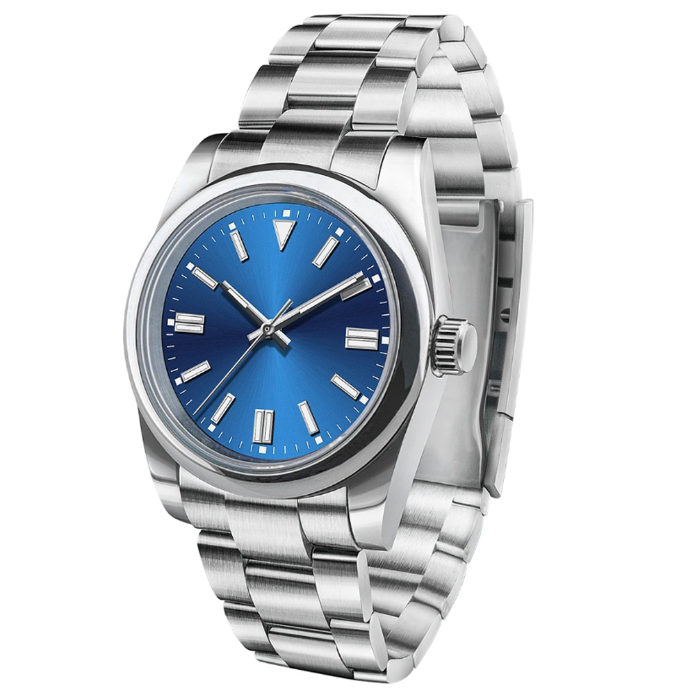 커스텀 로고 남성용 시계 사파이어 럭셔리 NH35/미요 - Stainless Bracelet Diver 리뷰 및 가격