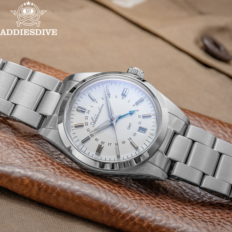 ADDIESDIVE 핫 브랜드 36mm 럭셔리 GMT  - Stainless Bracelet Diver 리뷰 및 가격