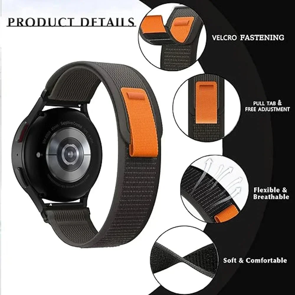 20/22mm 트레일 루프 워치밴드 (CMF by No - Sport Loop Velcro 리뷰 및 가격